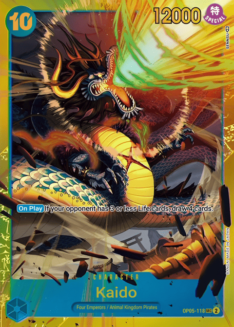 OP05-118 SEC Kaido EN
