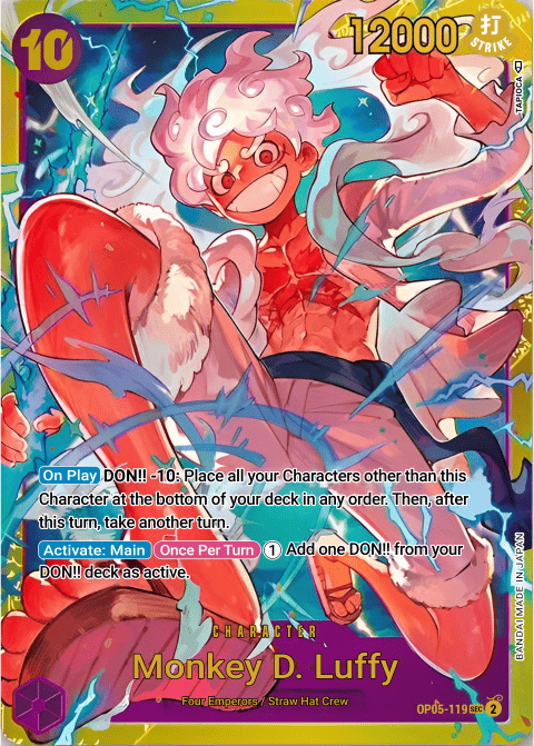 OP05-119 SEC Monkey.D.Luffy EN