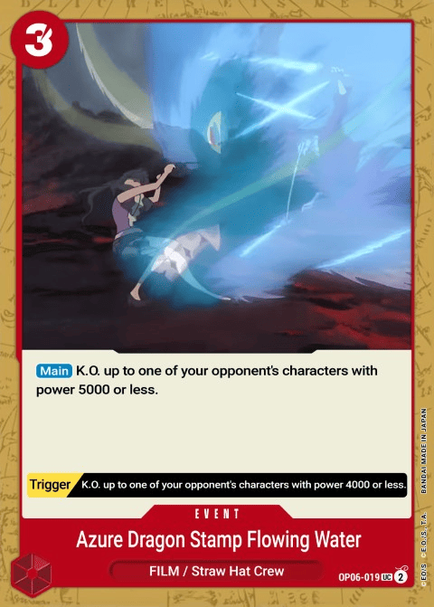 OP06-019 UC Blue Dragon Seal Water Stream EN