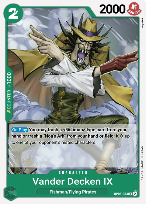 OP06-033 R Vander Decken IX EN