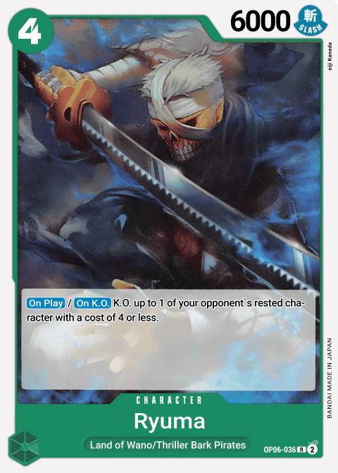 OP06-036 R Ryuma EN