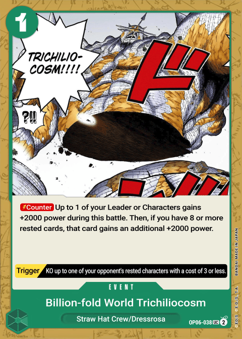 OP06-038 UC The Billion-fold World Trichiliocosm EN
