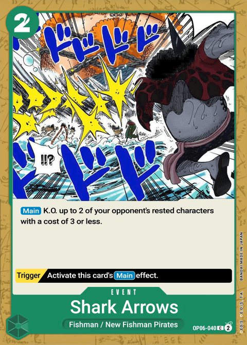 OP06-040 C Shark Arrows EN – Anime Point