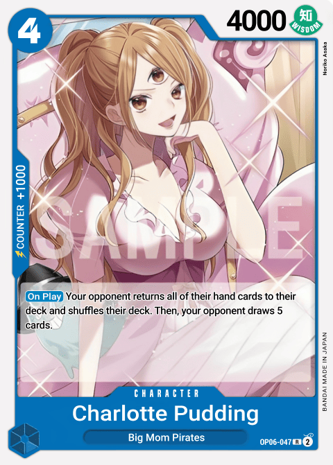 OP06-047 R Charlotte Pudding EN