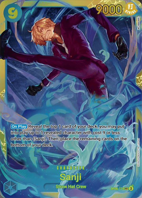 OP06-119 SEC Sanji EN