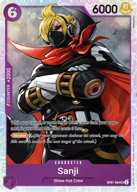OP07-064 SR Sanji EN