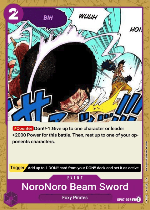 OP07-076 C Slow-Slow Beam Sword EN