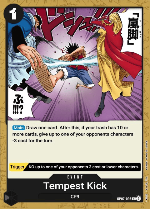 OP07-096 R Tempest Kick EN