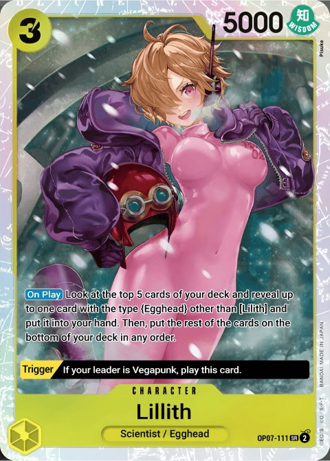 OP07-111 SR Lilith EN