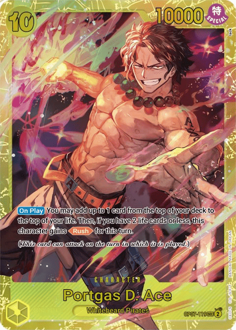OP07-119 SEC Portgas.D.Ace EN