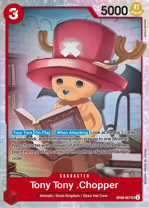 OP08-007 SR Tony Tony.Chopper EN