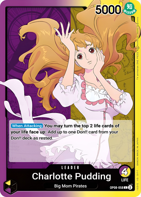 OP08-058 L Charlotte Pudding EN