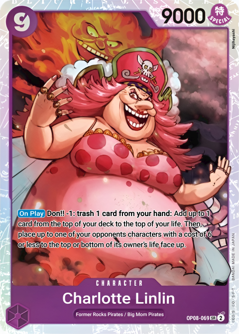 OP08-069 SR Charlotte Linlin EN