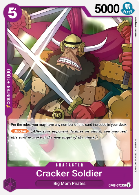 OP08-072 C Biscuit Warrior EN