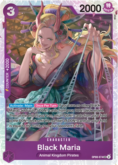 OP08-074 SR Black Maria EN