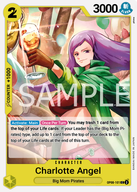 OP08-101 C Charlotte Angel EN