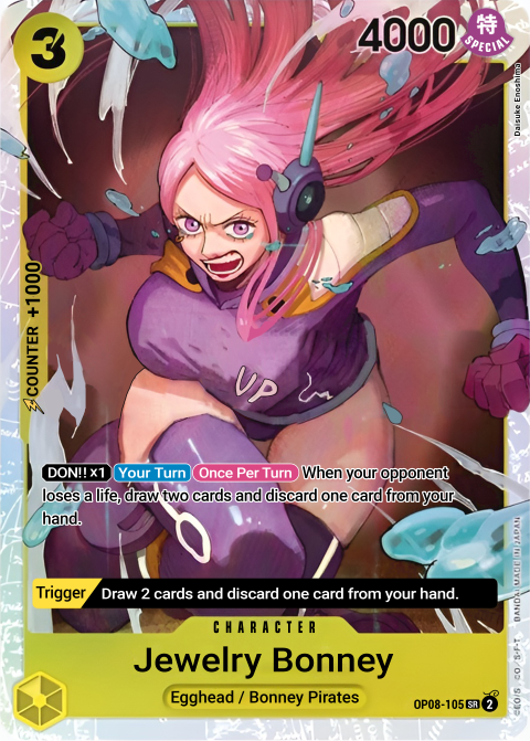 OP08-105 SR Jewelry Bonney EN