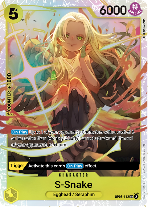 OP08-112 SR S-Snake EN