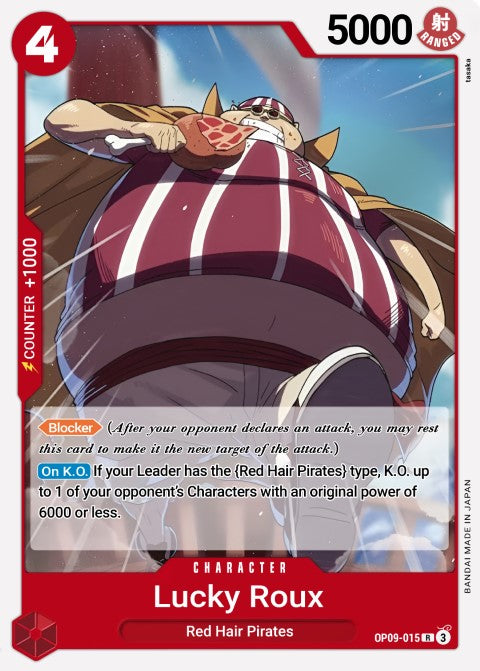 OP09-015 R Lucky.Roux EN – Anime Point