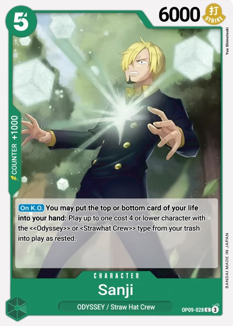 OP09-028 C Sanji EN