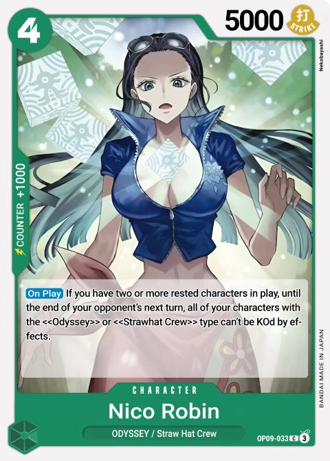 OP09-033 C Nico Robin EN