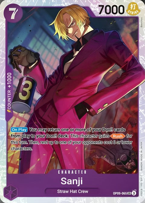 OP09-065 SR Sanji EN