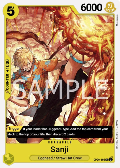 OP09-105 C Sanji EN