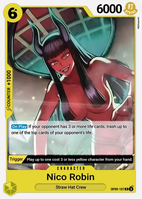 OP09-107 R Nico Robin EN