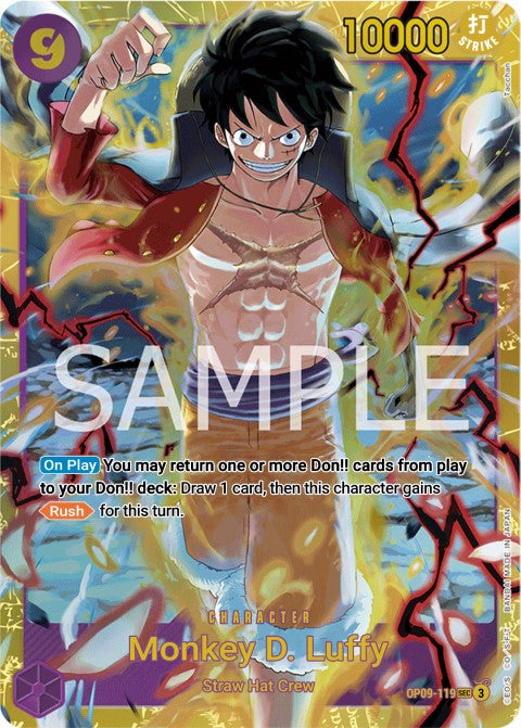 OP09-119 SEC Monkey.D.Luffy EN