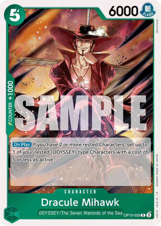 OP10-029 R Dracule Mihawk EN