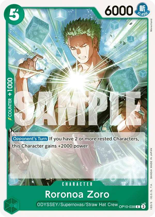 OP10-038 C Roronoa Zoro EN
