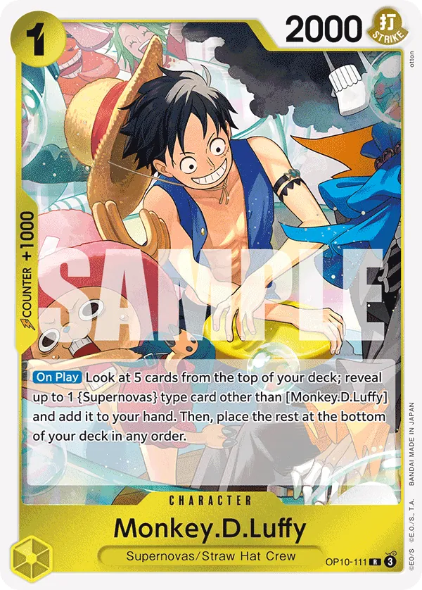 OP10-111 R Monkey.D.Luffy EN