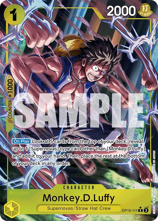 OP10-111 PR Monkey.D.Luffy EN