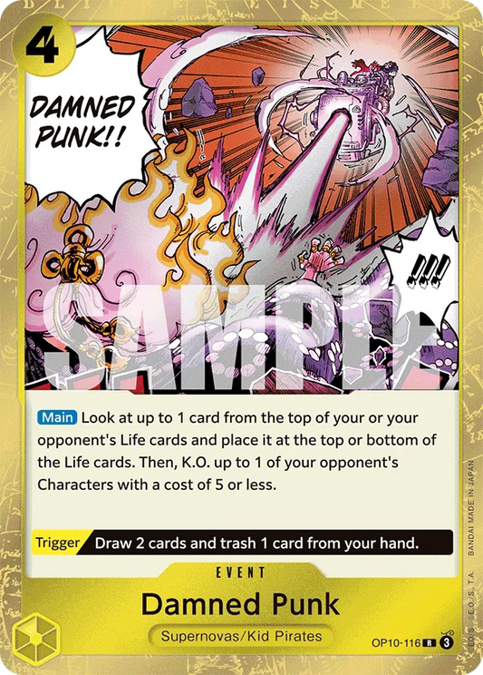 OP10-116 R Damned Punk EN
