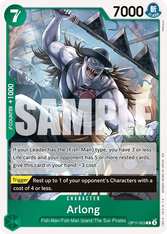 OP11-023 R Arlong EN