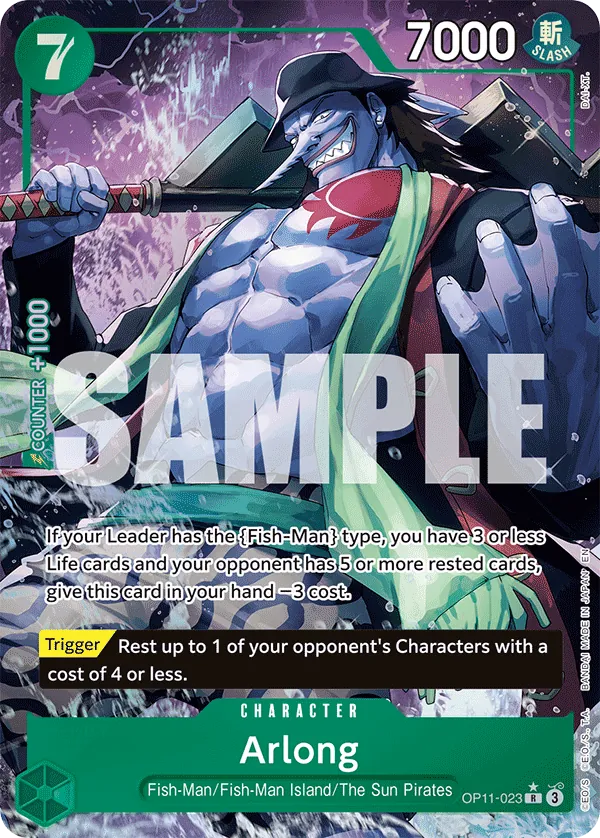 OP11-023 PR Arlong EN