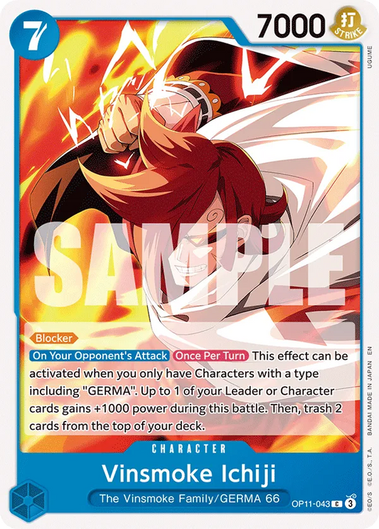 OP11-043 C Vinsmoke Ichiji EN