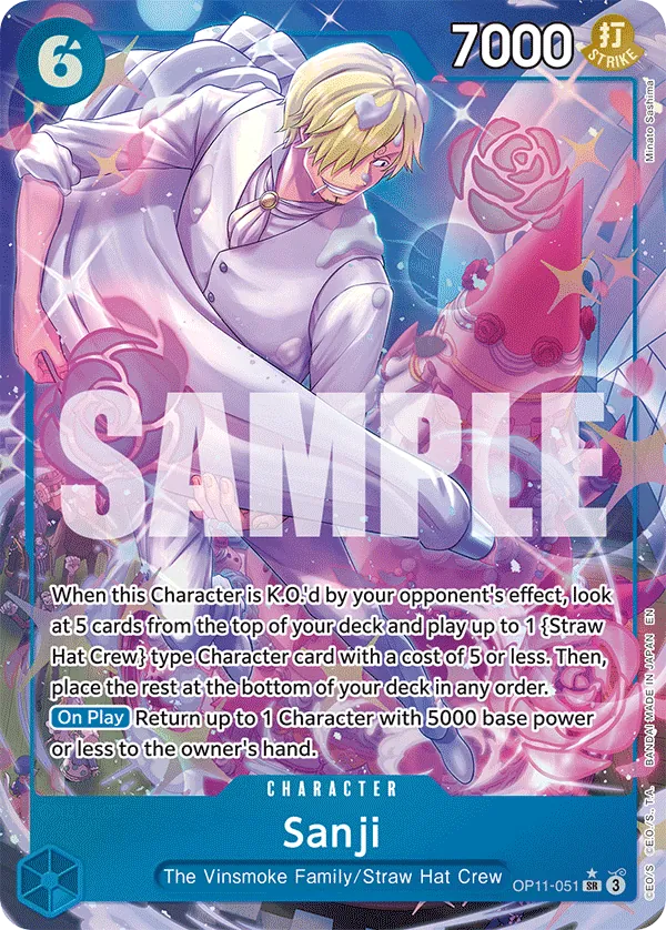 OP11-051 PSR Sanji EN