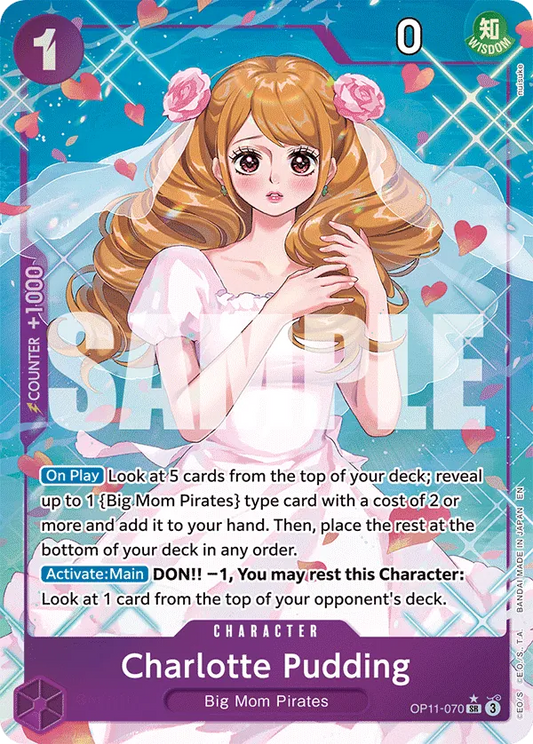 OP11-070 PSR Charlotte Pudding EN