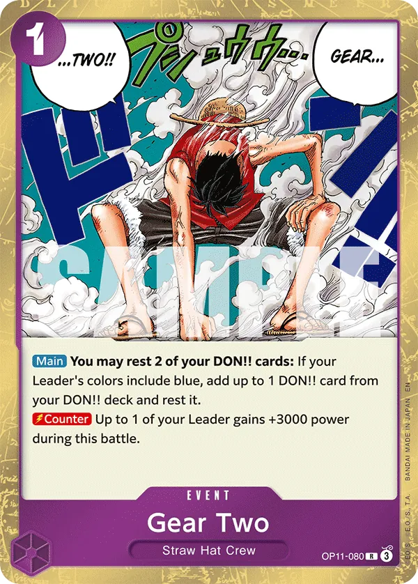 OP11-080 R Gear Two EN