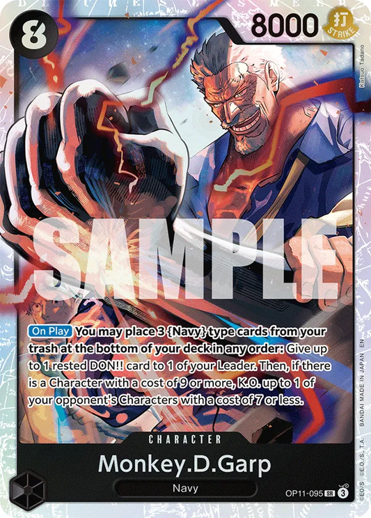 OP11-095 SR Monkey D. Garp EN