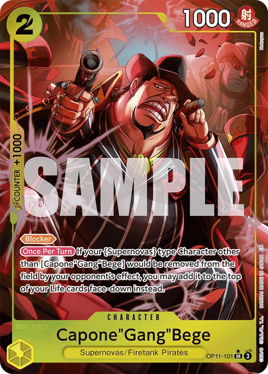 OP11-101 PSR Capone"Gang"Bege EN