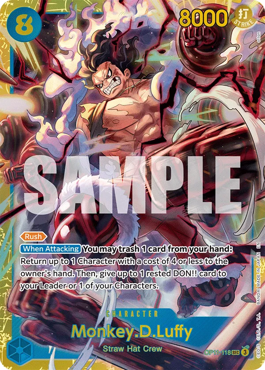 OP11-118 SEC Monkey D. Luffy EN