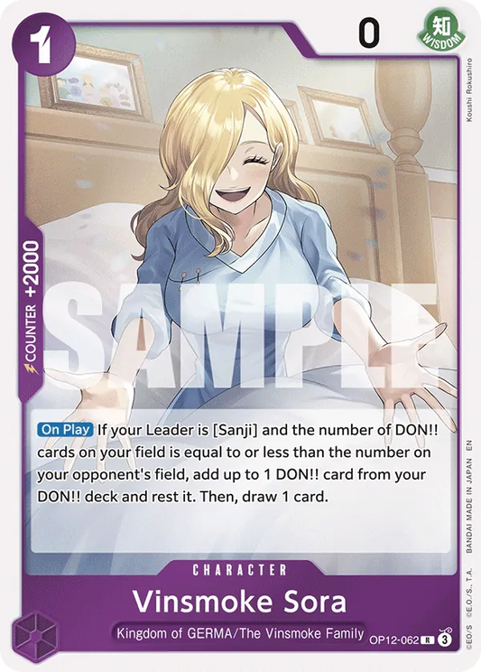 OP12-062 R Vinsmoke Sora EN