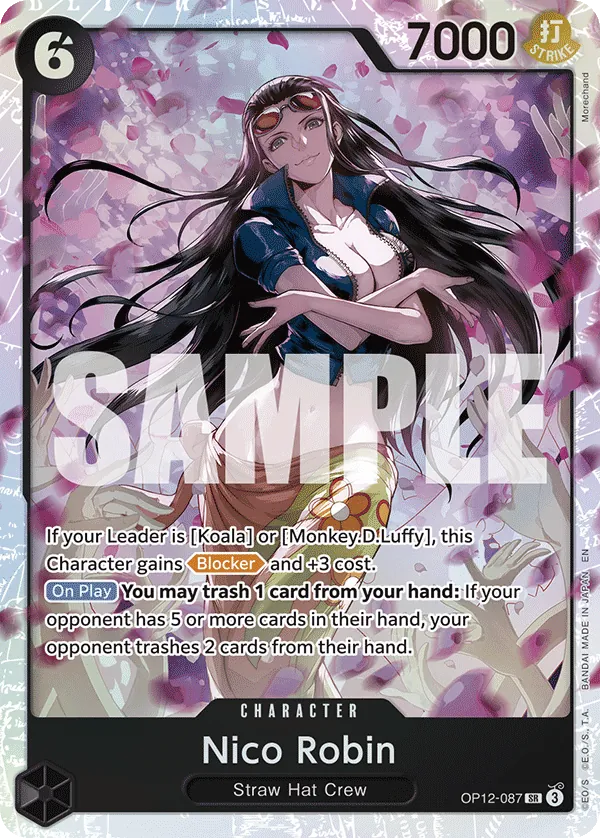 OP12-087 SR Nico Robin EN