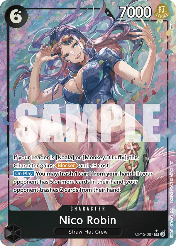 OP12-087 PSR Nico Robin EN