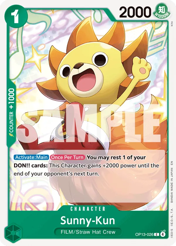 OP13-026 C Sunny-Kun EN