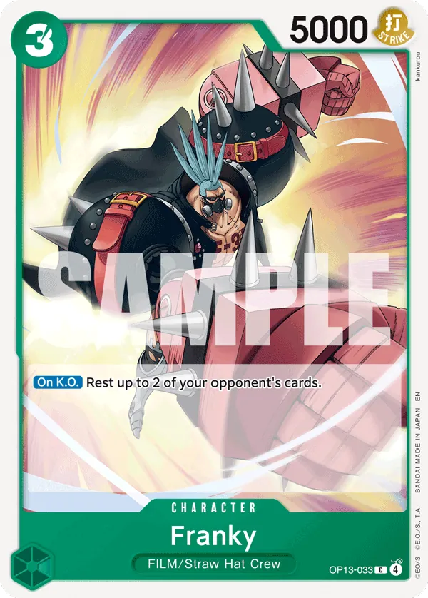 OP13-033 C Franky EN