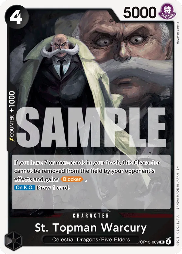 OP13-089 R St. Topman Warcury EN