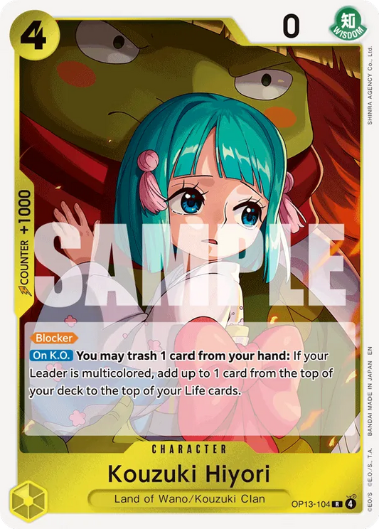 OP13-104 R Kouzuki Hiyori EN